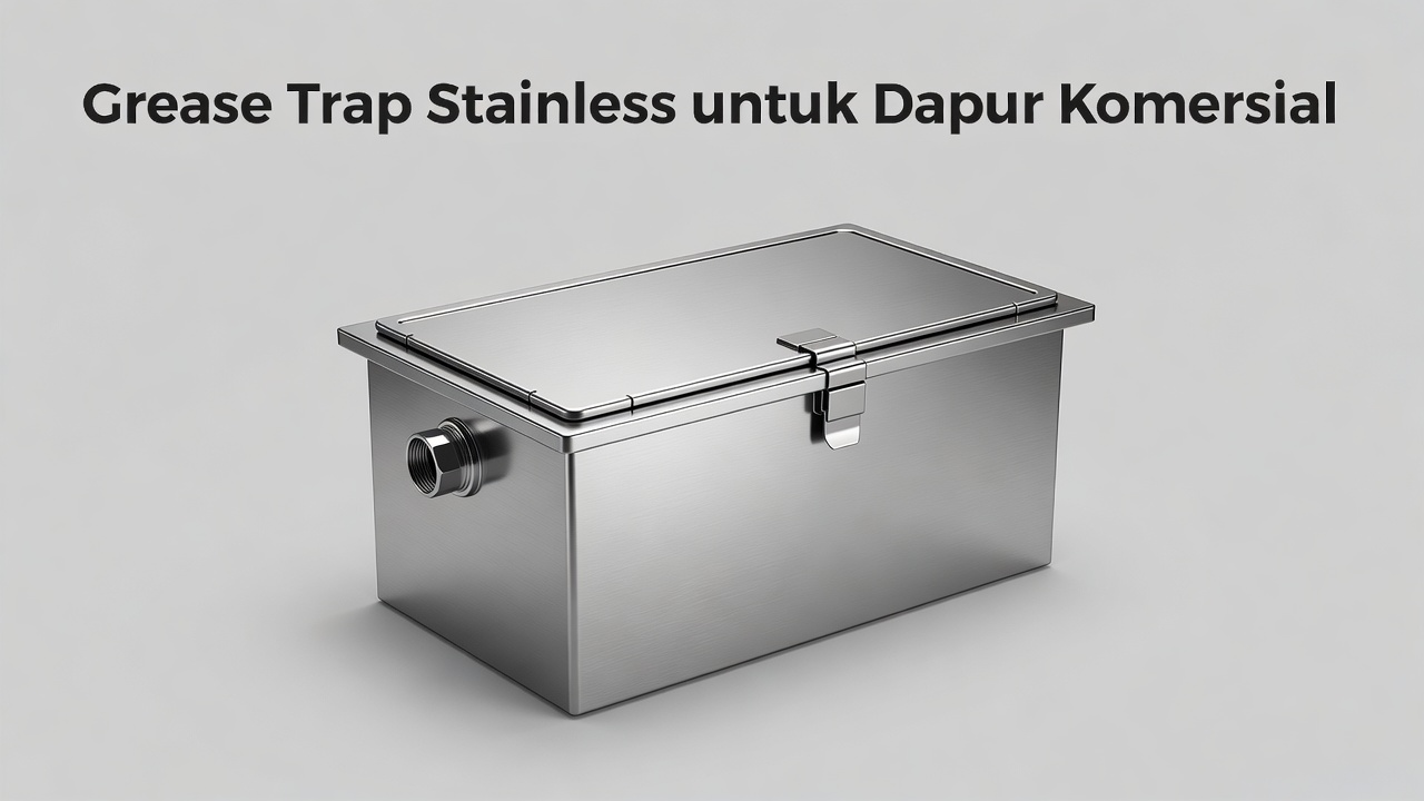 Grease Trap Stainless untuk Dapur Komersial