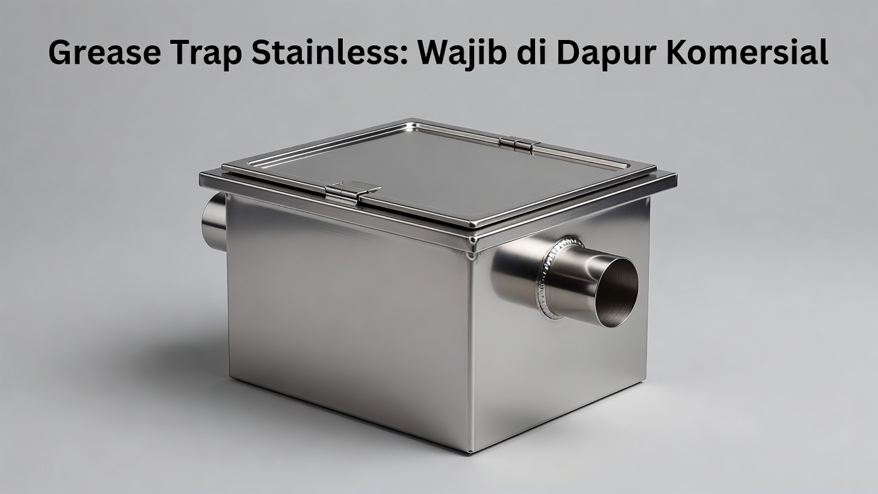 Grease Trap Stainless: Wajib di Dapur Komersial