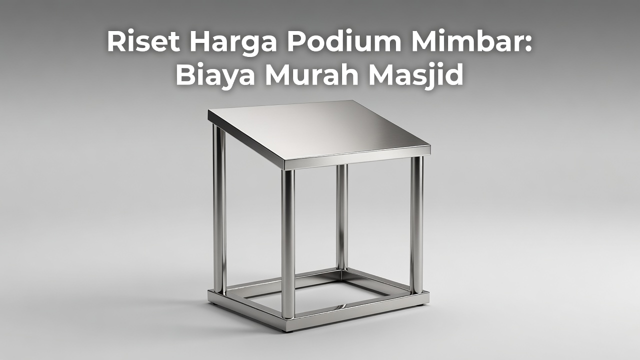 Riset Harga Podium Mimbar: Biaya Murah Masjid
