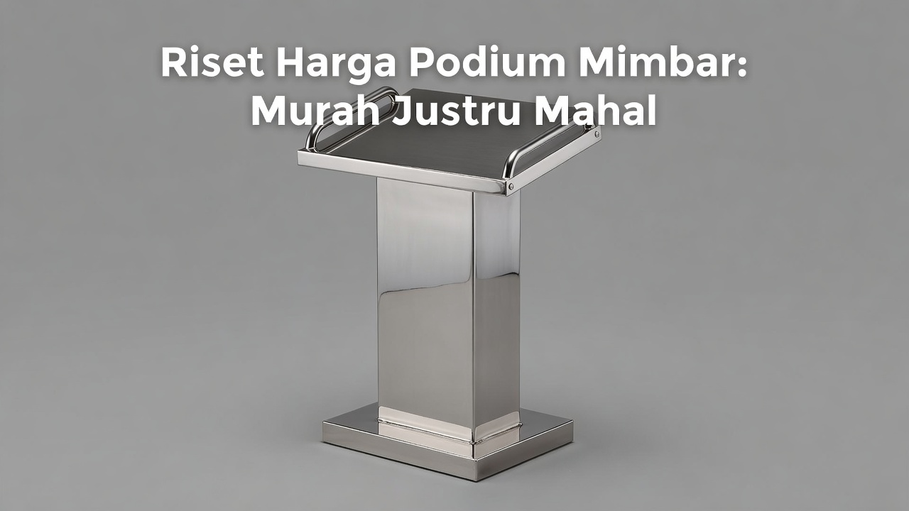 Riset Harga Podium Mimbar: Murah Justru Mahal