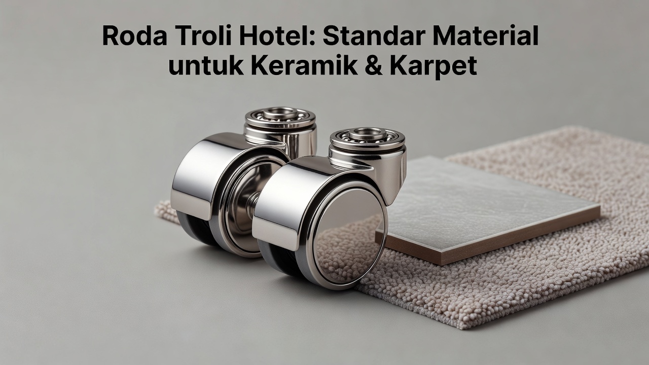 Roda Troli Hotel: Standar Material untuk Keramik & Karpet