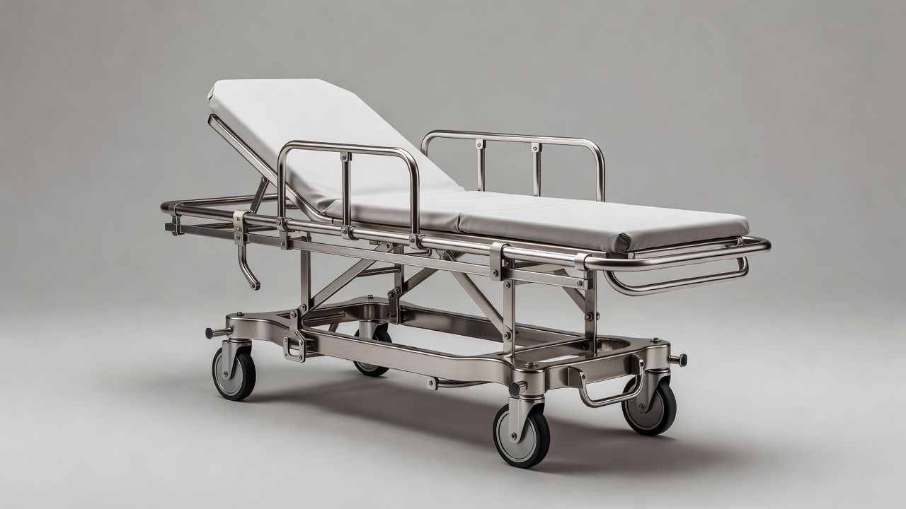 Standar Stretcher Ambulance Stainless untuk Faskes