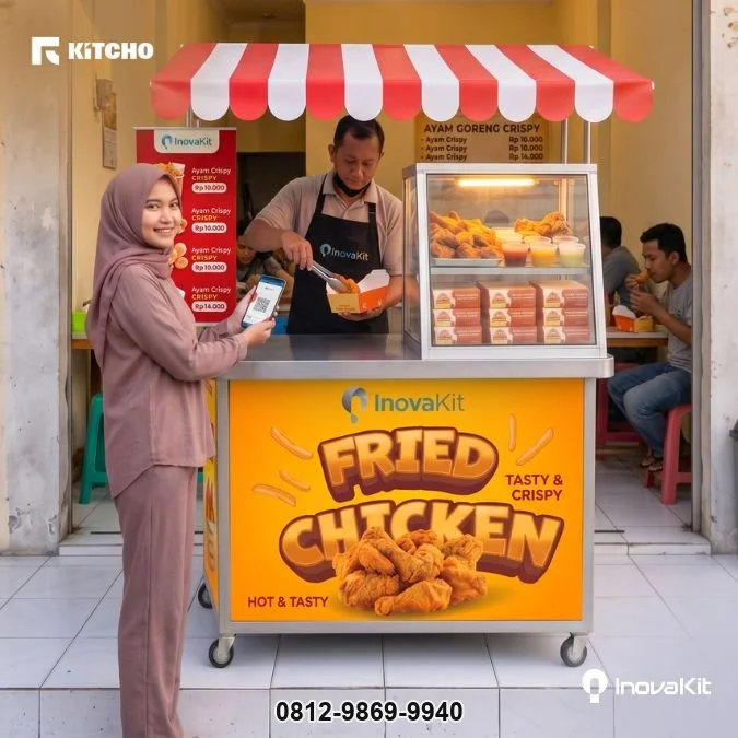 Booth Fried Chicken Stainless Steel