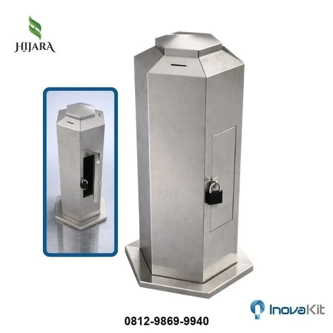 Jual Kotak Amal Stainless Estetik Cingcin, Soreang, Kabupaten Bandung