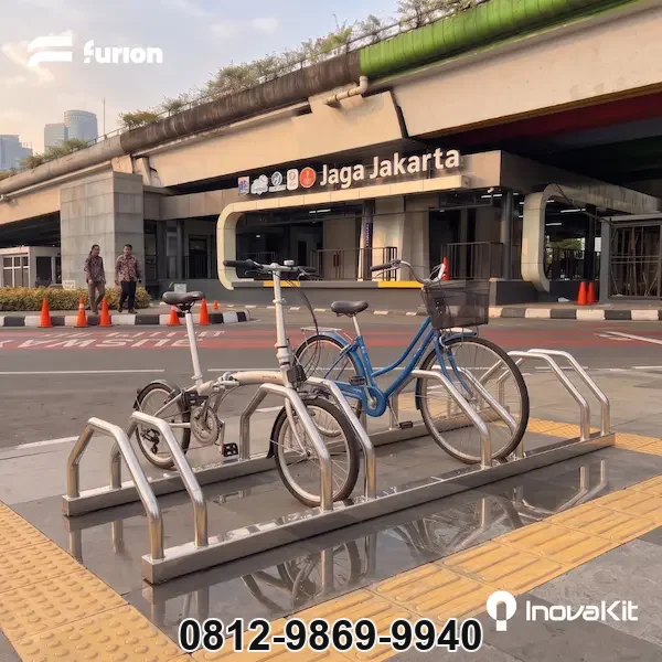 Jual Parkir Sepeda Stainless Bicycle Parking Rack Sukabumi Utara, Kebon Jeruk, Kota Jakarta Barat