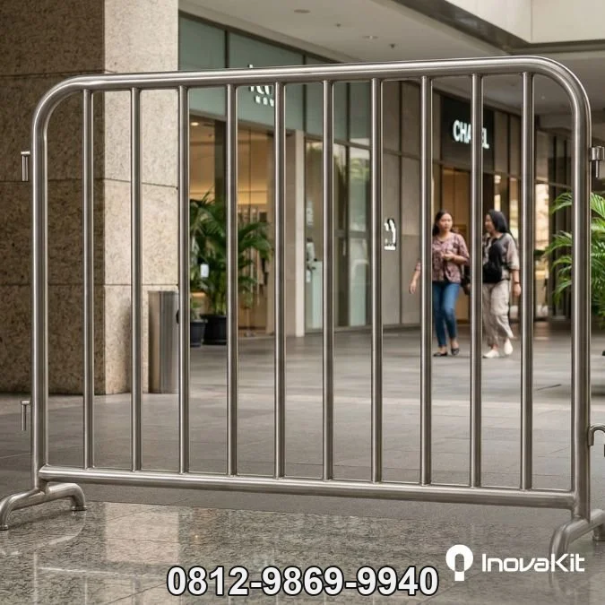 Jual Road Barrier Stainless Pembatas Jalan Stainless Serang Baru, Kabupaten Bekasi