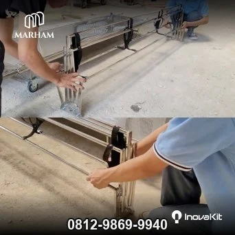 Keranda Jenazah Portable Stainless