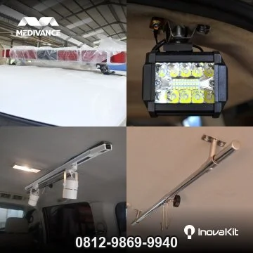 Jasa Modifikasi Ambulance Medis Standar