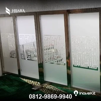 Pembatas Shaf Akrilik