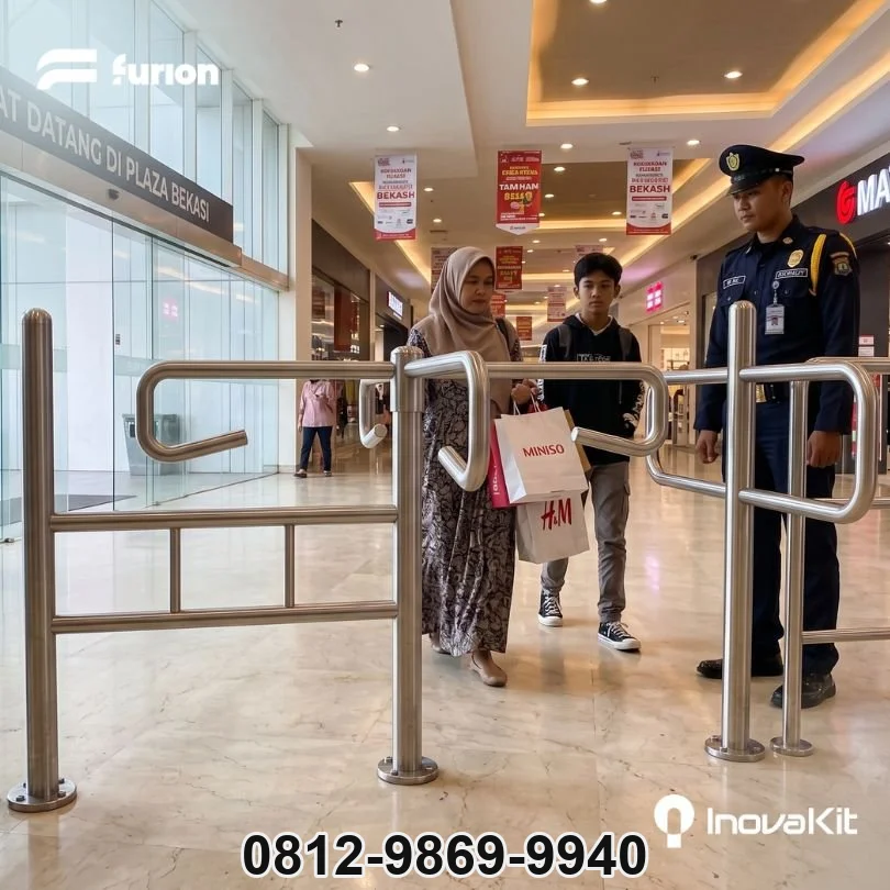 Jual & Distributor Pintu Putar Stainless di Bintara, Bekasi Barat, Bekasi — Harga Pabrik, Vendor, Fabrikasi