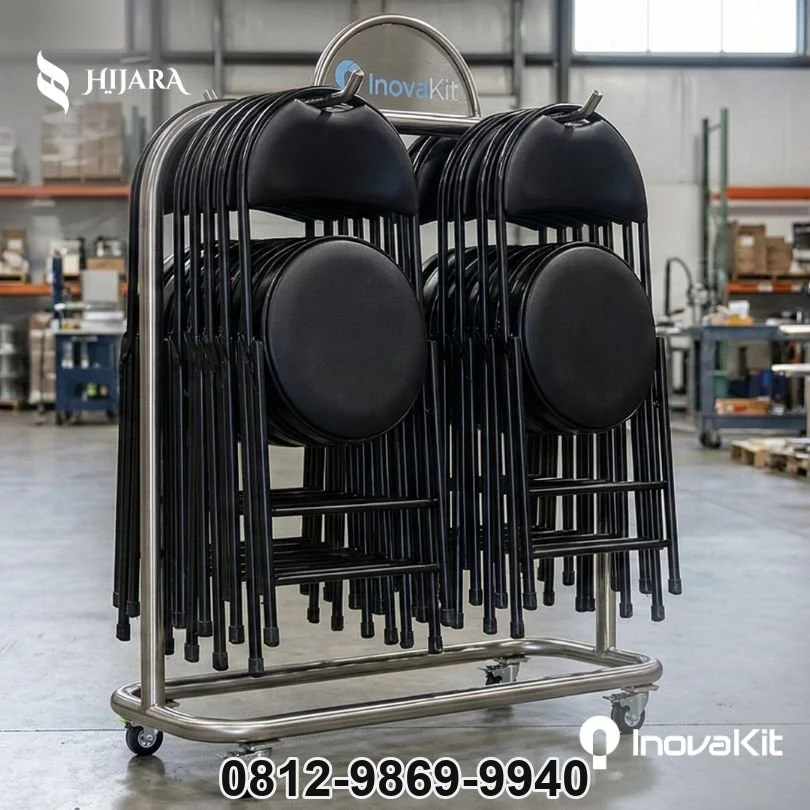 Jual & Distributor Rak Kursi Lipat dengan Logo Instansi di Aceh Besar — Harga Pabrik, Vendor, Fabrikasi