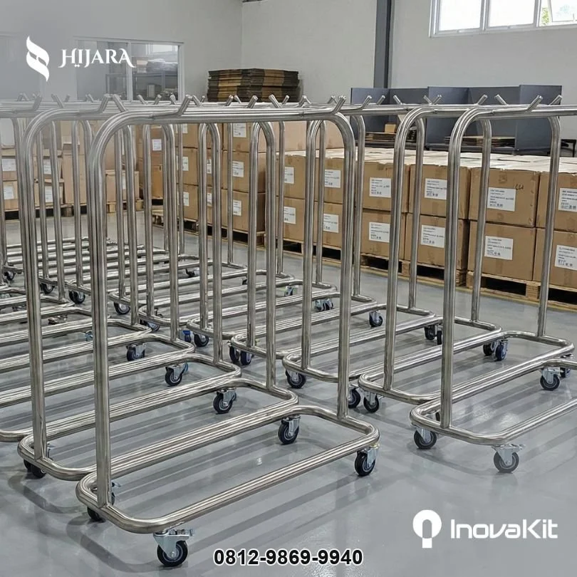 Rak Kursi Lipat Stainless | Folding Chair Rack