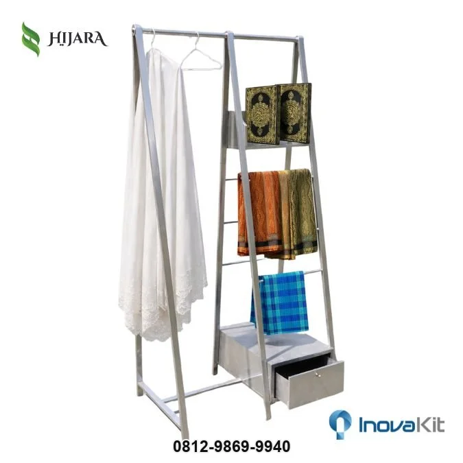 Jual & Distributor Rak Mukena Multifungsi Stainless 201 di Balongsari, Rawamerta, Karawang — Harga Pabrik, Vendor, Fabrikasi