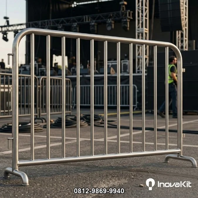 Road Barrier Stainless | Pembatas Jalan Stainless