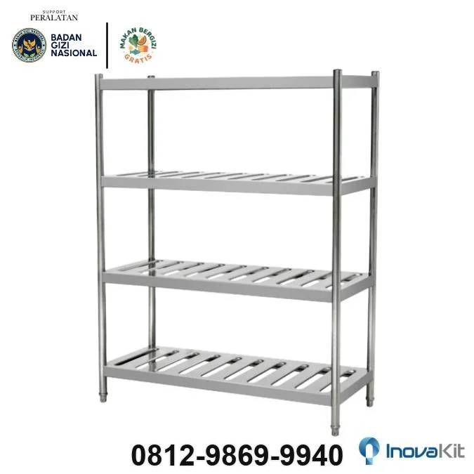 Jual & Distributor Sloted Pan 4 Tiers Standar Dapur MBG di Batujajar, Bandung Barat — Harga Pabrik, Vendor, Fabrikasi