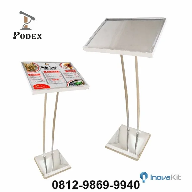 Jual & Distributor Stand Menu di Banjarsari, Pangalengan, Bandung — Harga Pabrik, Vendor, Fabrikasi