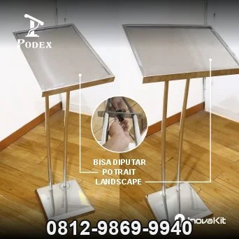 Jual & Distributor Stand Menu di Bekasi — Harga Pabrik, Vendor, Fabrikasi