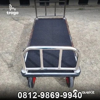 Jual & Distributor Troli Hotel Roda 8in Luggage Cart di Baturetno, Wonogiri — Harga Pabrik, Vendor, Fabrikasi