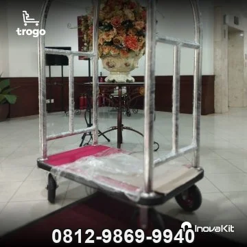 Jual & Distributor Troli Hotel Roda 8in Model 1 di Bengkulu Tengah — Harga Pabrik, Vendor, Fabrikasi