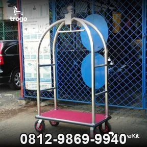 Jual & Distributor Troli Hotel Roda 8in Model 1 di Brebes — Harga Pabrik, Vendor, Fabrikasi