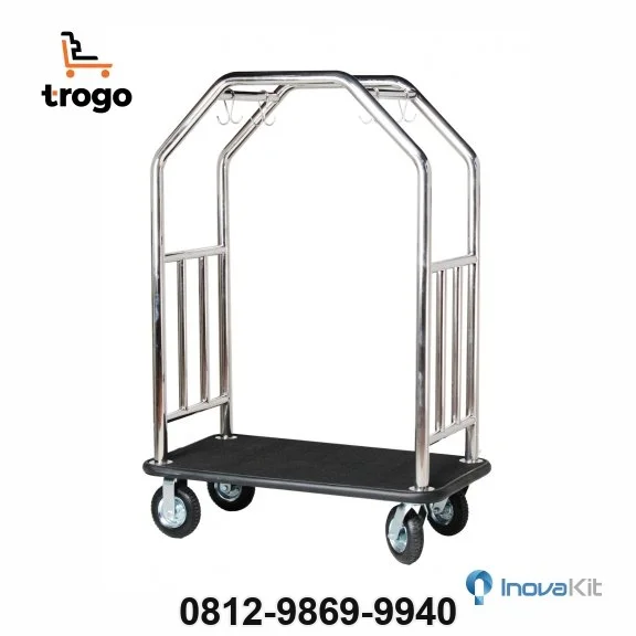 Jual & Distributor Troli Hotel Roda 8in Model 2 di Batumarmar, Pamekasan — Harga Pabrik, Vendor, Fabrikasi