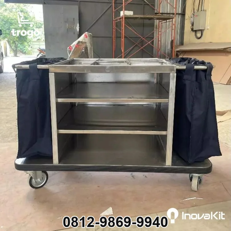 Jual & Distributor Troli Housekeeping di Cipadu Jaya, Larangan, Tangerang — Harga Pabrik, Vendor, Fabrikasi