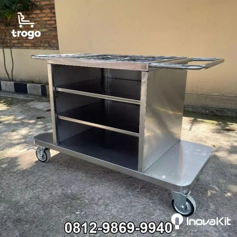 Jual & Distributor Troli Housekeeping di Cipadu Jaya, Larangan, Tangerang — Harga Pabrik, Vendor, Fabrikasi
