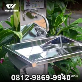 Wastafel Injak Stainless