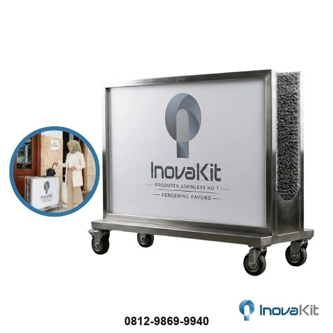 Pengering Payung Stainless | Umbrella Dryer Branding Custom